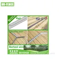 D Profile Iron Palisade Fencing